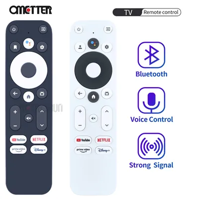 Neue Sprachfernbedienung für FULL LICENSE S905Y4 NEXT 4K GOOGLE TV STICK R-C-OHS-C008 BVS HOME TECH Image