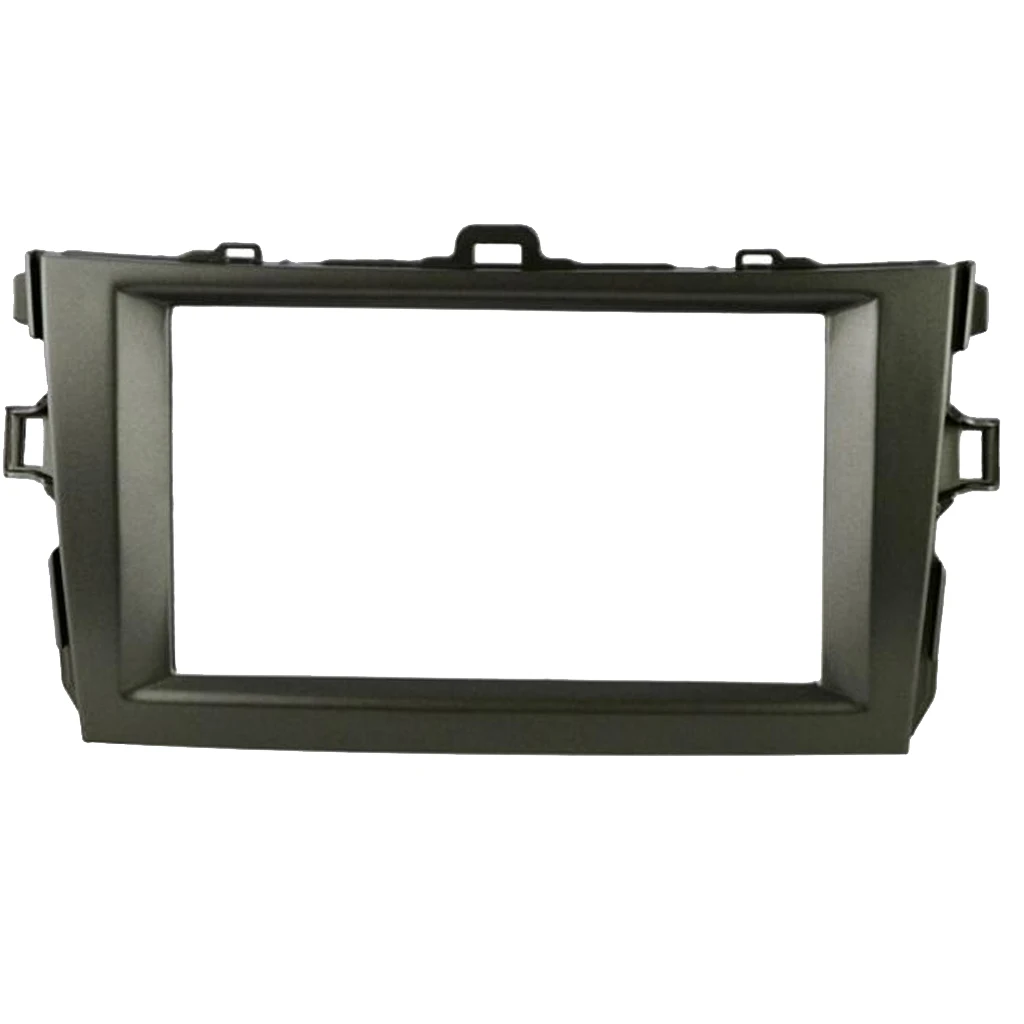 Auto DVD Radio Stereo Trim Panel Fascia Rahmen Montage Käfig 2DIN Auto Radio Installation für Toyota Corolla 2008-2010