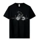 Mountainbike MTB T Hemd Marke Kleidung Fahrräder Logo hemd Mountainbike Herzschlag Lustige Fahrrad