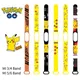 Pokemon Pikachu Strap für Xiaomi Mi Band 3/4/5/6/7 Cartoon Print Uhr Ersatz Riemen Kreative Silikon