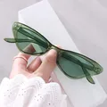 2024 neue Vintage Frauen Katzenauge Sonnenbrille Dame Retro Katzenauge Sonnenbrille Marke Designer