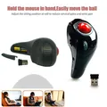Chyi 2 4g drahtlose Trackball-Maus USB-Luft-Laser-Maus ergonomische optische Hand für