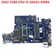 Edi54 LA-G712P mainboard für dell vostro 3583 3580 laptop motherboard mit cpu i5-8265u 1 6 ghz ddr4