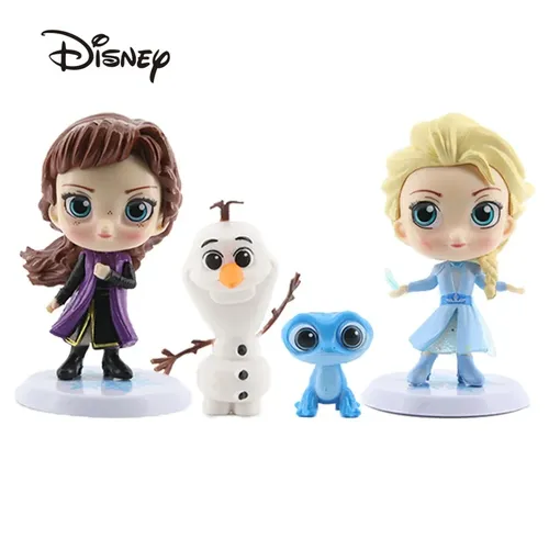 Disney gefroren Modell Puppe Action Anime Figuren Elsa Anna Kristoff Olaf Modell Puppe niedlichen