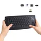 Mini ergonomische Tastatur Trackball Air Mouse 1200dpi Funktion TV 2 4g drahtlose Tastatur mit