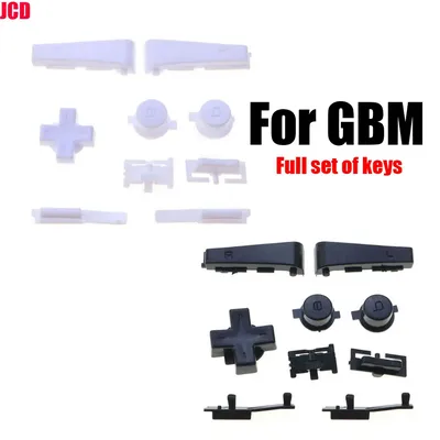 Jcd kompletter satz links rechts l r taste ein b knopfs atz ersatz für gameboy micro für gbm konsole Image