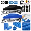 300d schwere Oxford trailer able Boots abdeckung wasserdicht Angeln Ski Bass Schnellboot V-Form