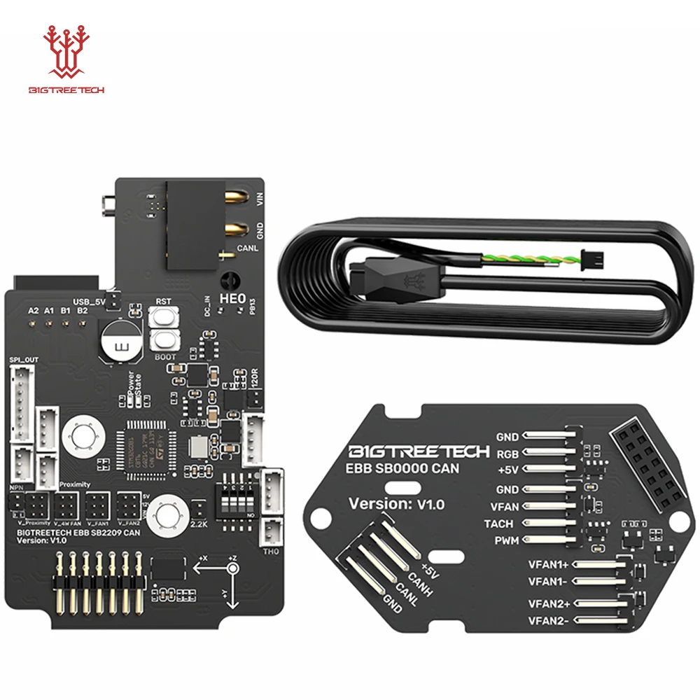 BIGTREETECH EBB SB2209 KÖNNEN/USB Board Für Klipper Voron StealthBurner KNOMI Octopus Pro Raspberry Pi Canbus HeadTool PT1000 Image