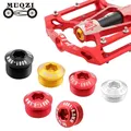 MUQZI 2PCS Pedal Staub Schraube M14 Aluminium Legierung Pedal Bolzen MTB Straße Faltrad Ultra Licht