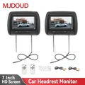 Mjdoud Auto Kopfstütze Monitor Universal 7 Zoll tft LED-Bildschirm Kissen av Eingang