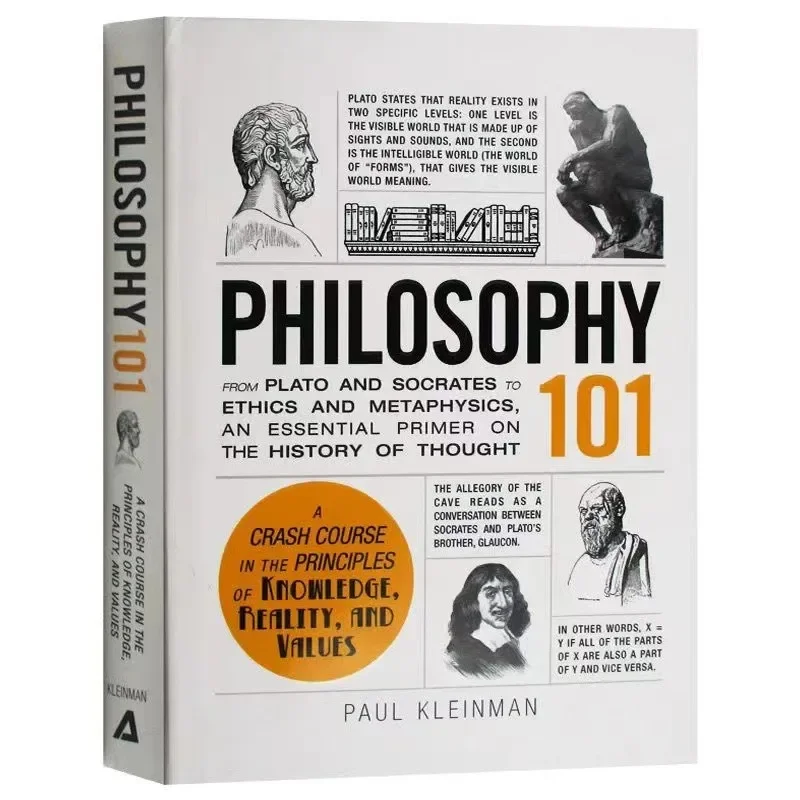 Philosophie 101 von Paul Kleinman von Platon und Sokrates bis zur Ethik und Metaphysik, eine wesentliche Grundierung zur Geschichte des Denkens Image