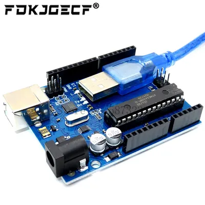 Für uno r3 offizieller atmega16u2 mega328p Chip für Arduino uno r3 Development Board USB-Kabel Image