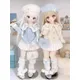 Neuankömmling bjd Puppe Kleidung für 1/4 msd mdd Puppe Zubehör 1/6 Yosd süße Strickjacke Rock Puppe