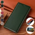 Flip Case für Samsung Galaxy Note 8 9 3 4 5 Note 10 plus 20 Ultra M33 M11 M21 M31 M51 M52 Echt leder