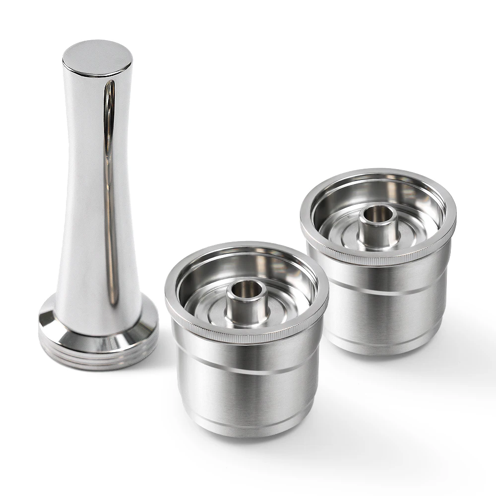 Wiederverwendbare Pods für Illy Maker, nachfüllbare Kaffeekapsel, passend für Illy X7 Illy Y3 Illy Y5, Edelstahl-Espresso-Cremma-Kaffeepad Image