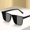 2024 Vintage quadratische Sonnenbrille Frauen übergroße Sonnenbrille Männer Retro schwarz fahren Sonnenbrille Schatten Brille uv400 oculos de sol