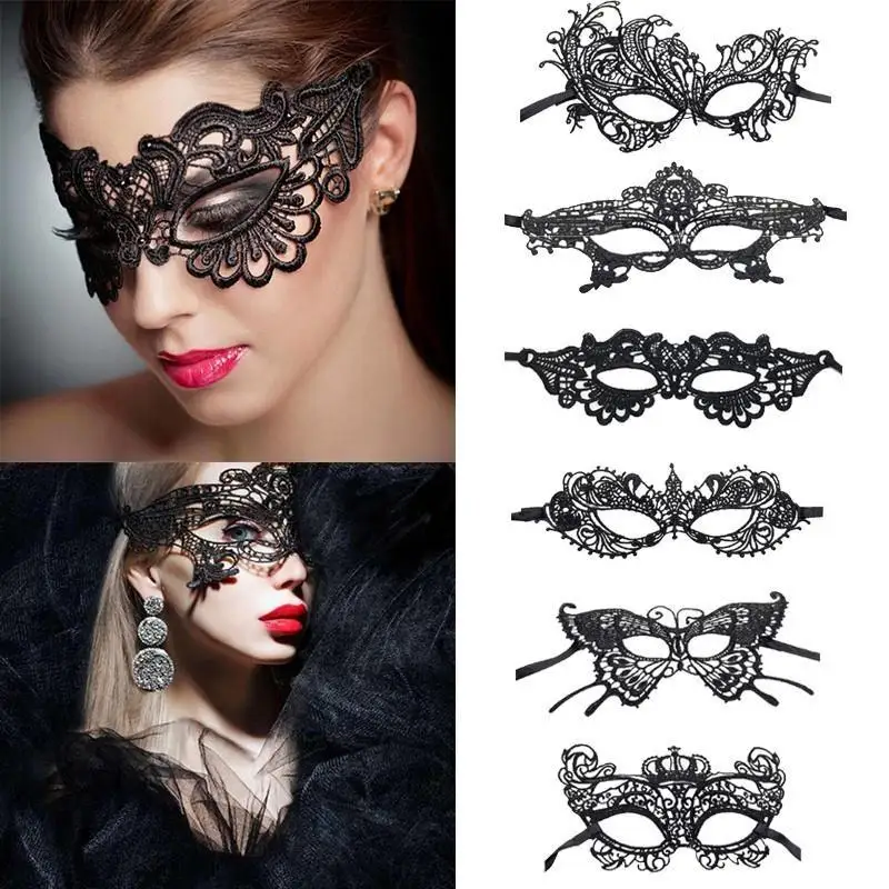 /5pc Maskerade sexy Maske für Frauen Kostüm Kostüm Party zubehör Image