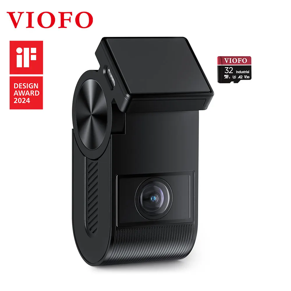 Viofo vs1 mini 2k hdr auto kamera verstecktes design front dash cam kostenlos 32gb microsd karte 5ghz wi-fi gps sprach steuerung video recorder Image