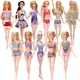 Badeanzug 1/6 Strand Nette Bikini Anzug Mode Kleidung Zubehör Mädchen Spielzeug Geeignet für Barbie