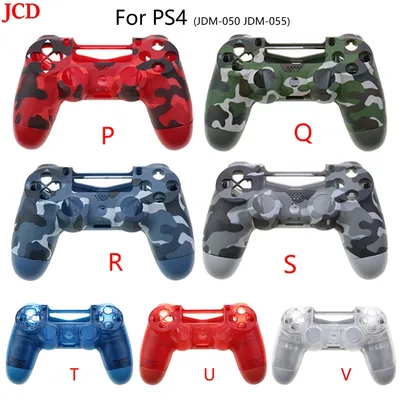 JCD 1 Stück für PS4 JDM-050 JDM-055 JDS 055 JDS 050 Controller vorne hinten Gehäuse Shell Case Image