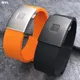 Silikon kautschuk band für Tissot Touch Collection Experte Solars erie t091t013 t081 schwarz orange
