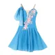 Kinder Ballett Kleid Mädchen rosa blau weiß Chiffon klassische Trikot Ballett Kleid für Kinder