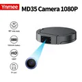Ynmee md35 desktop mini kamera hd 1080p cam 180 ° rotierende bewegungs erkennung espias recorder