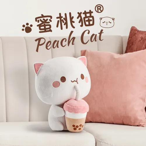 Kawaii mitao Katze Plüsch puppe Paar Plüsch puppe Plüschtiere ausgestopft niedlichen Tier puppen