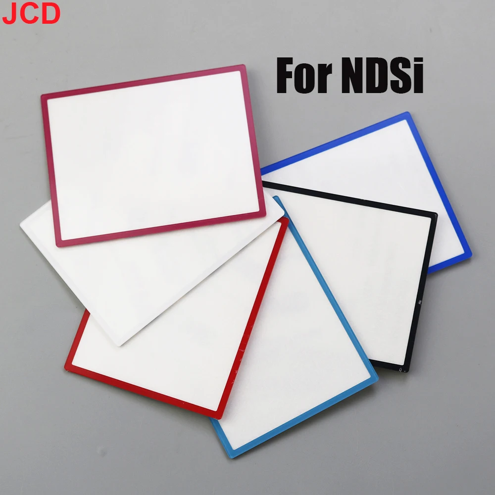 Jcd 1 stücke farbe für ndsi spielkonsole kunststoff ober bildschirm lcd bildschirm objektiv abdeckung für dsi obere oberseite schutz platte reparatur teile Image