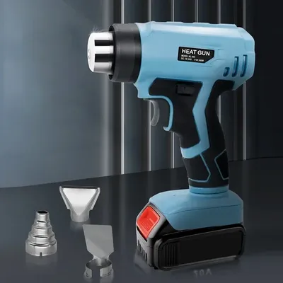 Schnurlose elektrische Heißluftpistole Heißluftpistole Maschinenheizung für Makita Dewalt Milwaukee Bosch Black Decker 18V 20V Lithiumbatterie