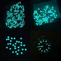 Blau grün leuchtende Uhr Zifferblatt Stunden Indizes Marker für Rolex Submariner GMT Herren uhr