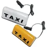 12v 3w Auto Taxi Zeichen Licht mit selbst klebender Basis Taxi Top Licht weiß/gelb Taxi Kuppel Licht