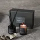 2 Stück Geschenk box Set Aroma therapie ätherisches Öl Rattan handgemachte klare Duft kerze Lampe