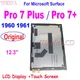 12.3 ”Original LCD Für Microsoft Oberfläche Pro 7 Plus 1960 1961 LCD Oberfläche Pro 7 + LCD Display