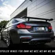 Mp style rennsport gt flügel kofferraum deckel spoiler für bmw m2 m2c m3 m4 m5 m6 m8 schwarz carbon