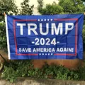 Z-ONE Flagge Trumpf 2024 Flagge 90x150cm Donald Trump Flagge halten Amerika großen Donald für