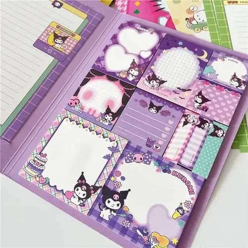Süßes Hallo Kitty Kuromi Notizbuch meine Melodie Cinna moroll Convenience Book niedliche Paste