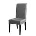 Rosnek PU Leather Stretch Dining Chair Covers Waterproof Oilproof Stretch Dining Chair Protector Cover Slipcover