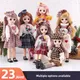 Mode 30cm 1/6 Anime bjd Puppe Prinzessin Kleidung Accessoires Anzug Loli Rock Mädchen Kinder Puppe