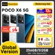 Poco x6 5g globale Version Smartphone Snapdragon 7s Gen 2 120Hz Flow Amoled Display 64mp Kamera mit