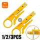 Kabel abisolier drahts ch neider Crimp zange Multi-Stripper-Messer Crimp zange tragbares