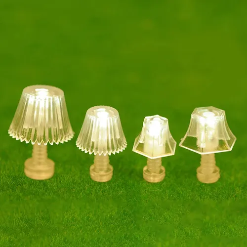 Antike Puppenhaus Miniatur Beleuchtung Tisch lampe Stehlampe Wohnkultur Schlafzimmer Stehlampe