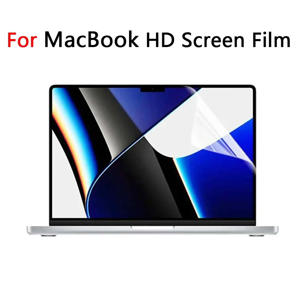 HD-Displayschutzfolie für MacBook Pro 14 M1 M2 Pro Max Air 13 15 16, klare Laptop-Softfolie Image