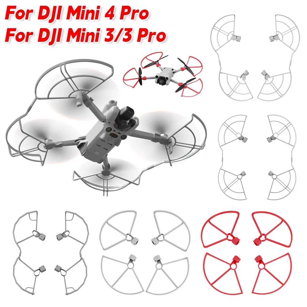 Für dji mini 4 pro propeller schutz faltbare drohnen flügel abdeckung propeller schutz rings chutz für dji mini 3 pro drohnen zubehör