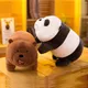 Weiches und zartes Plüsch-Teddybär-Spielzeugset-Panda Braunbär und weißer Bär perfektes