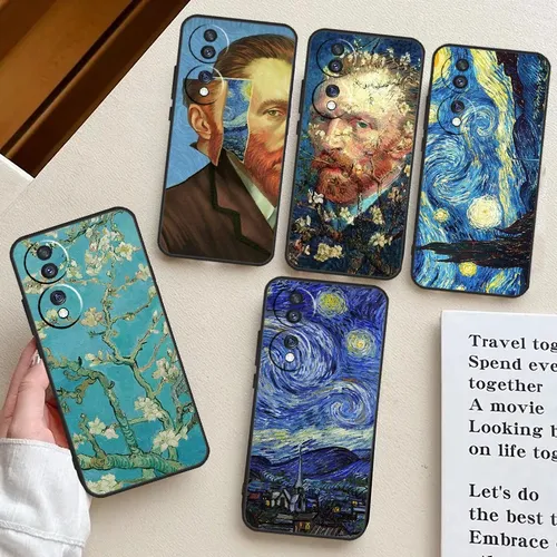 Van Gogh Sternennacht für Ehre 70 50 90 Lite Magie 6 5 Pro Handy hülle für Ehre x9a x8a x7a x6a x9b