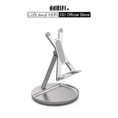 DD ddHiFi HS110 HiFi-Desktop-Ständer für Smartphone- und Musik-Player, AL6063 Anti-Rutsch-Pad aus Aluminiumlegierung und Silikon Image