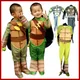 Schildkröte Halloween Anime Kinder kostüm Cosplay Kleidung Ninja Schildkröte japanische Anime