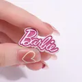 Niedlichen Film Barbie Brosche Pins Anime Mode Abzeichen Brosche Anstecknadel für Frauen Kleidung