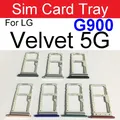 Sim Karte Tray Halter Für LG Samt 5G G900 Sim Card Slot Sockel Flex Kabel Ersatz Teile Für LG samt